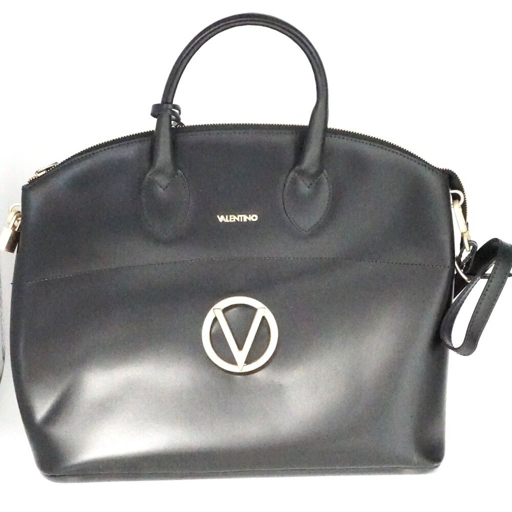 Valentino Satchel Smooth Leather Satchel